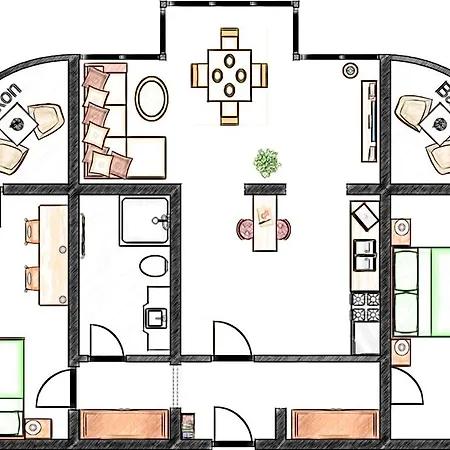 Haus Parzival Apartment *